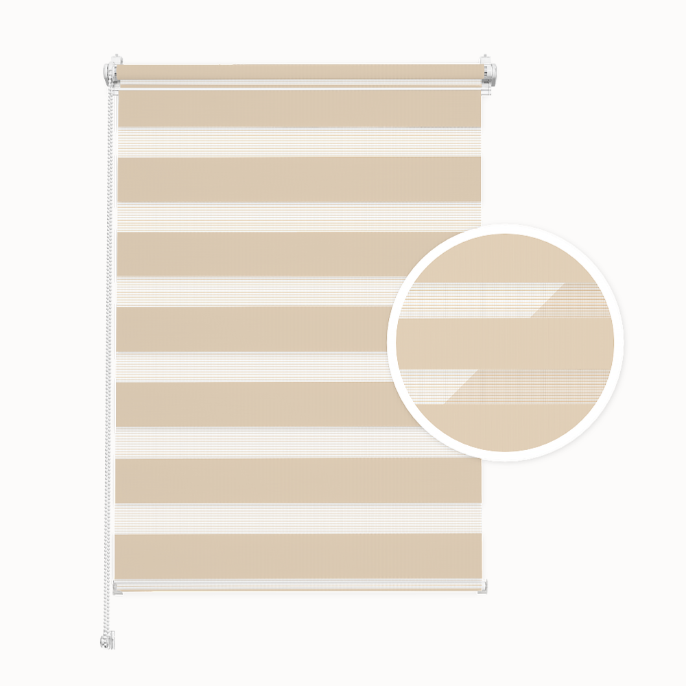 Beige Day and Night Blind