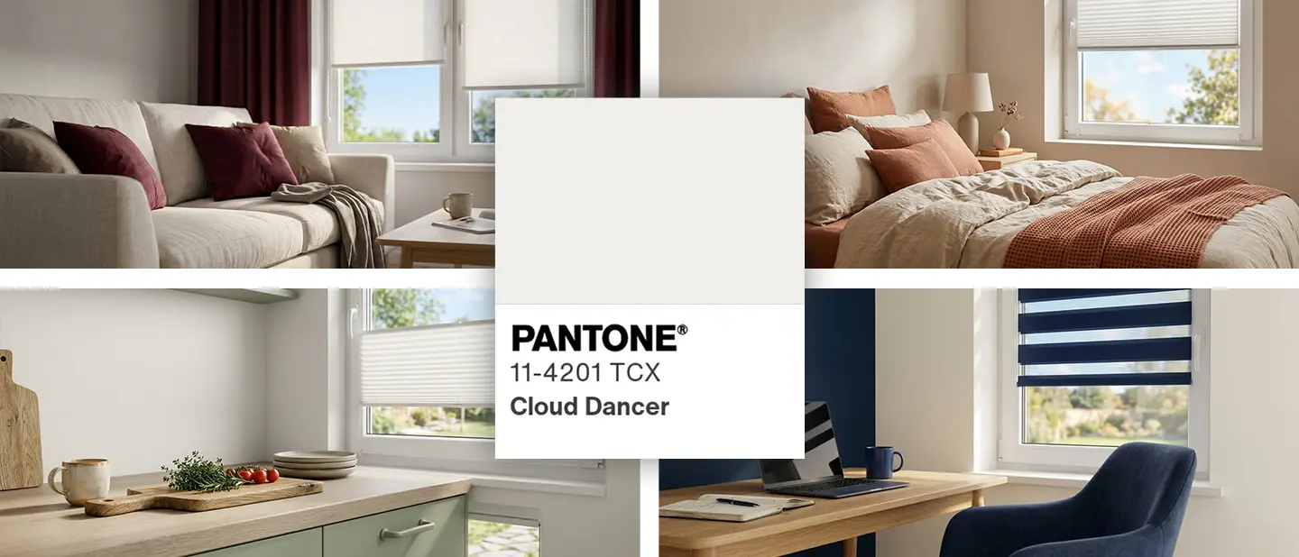 Farbe des Jahres 2026: Cloud Dancer (Pantone)