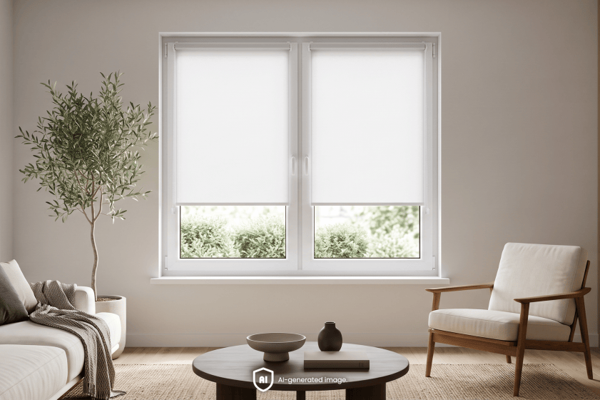 Minimalistisches Interieur – wann sind Rollos besser als Vorhänge?