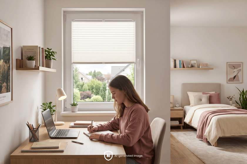 Teenager’s room – how to combine privacy, studying and relaxation?