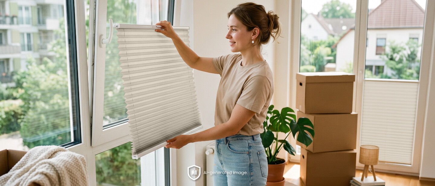 Umzug – lassen sich Rollos oder Plissees mitnehmen und in der neuen Wohnung wiederverwenden?
