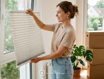 Umzug – lassen sich Rollos oder Plissees mitnehmen und in der neuen Wohnung wiederverwenden?