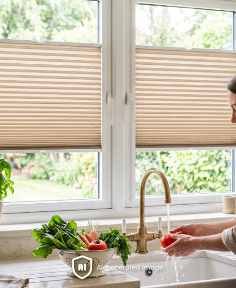 Fenster über der Spüle – welche Fensterdekorationen eignen sich für die Küche?