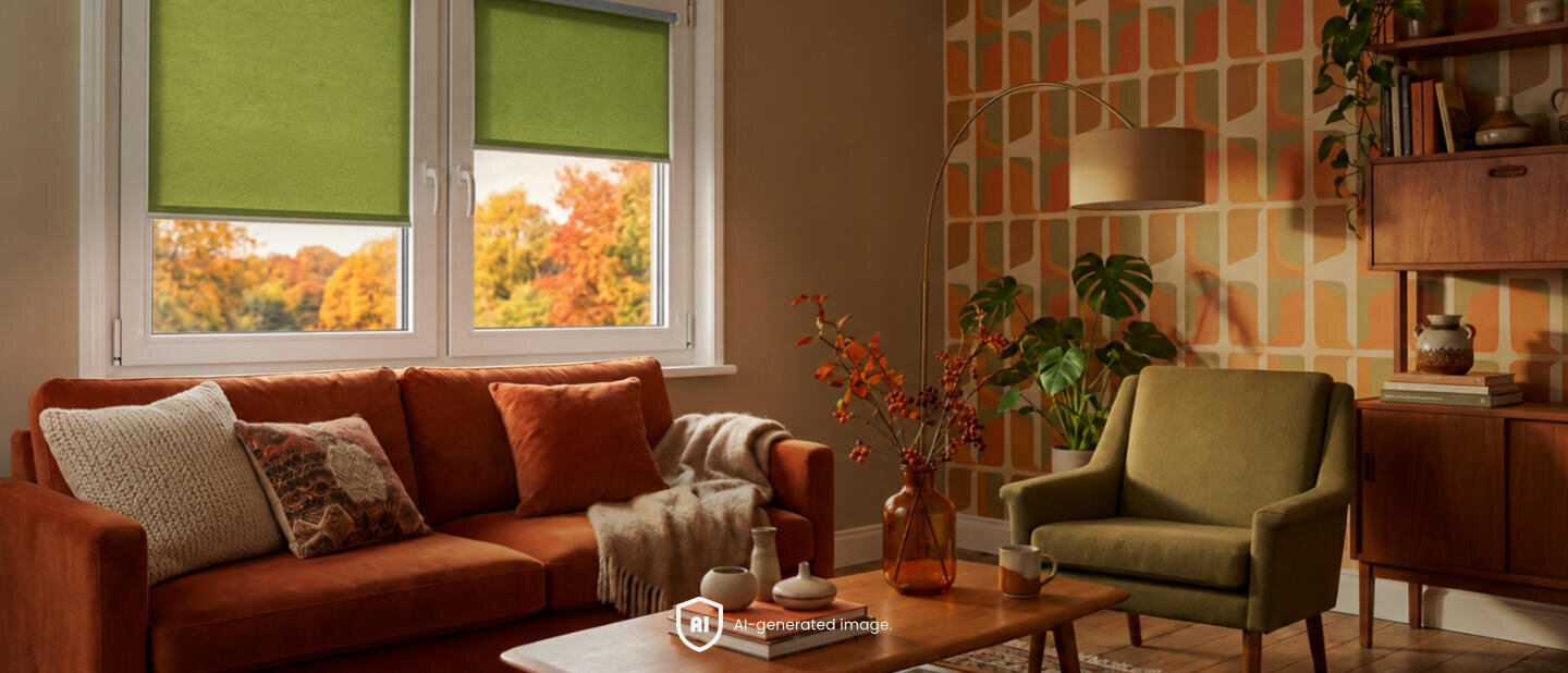 Mid-Century Modern Autumn – wie richtet man ein Interieur im Retro-Stil für den Herbst ein?