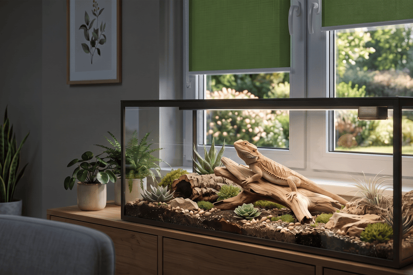 Aquarium and terrarium by the window – how to protect animals from the sun and overheating?