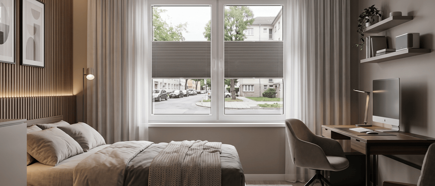 Ground-floor apartment – how can you maintain privacy without covering the entire window?