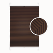 Chocolate Window Pleated Blind