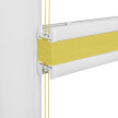 Yellow Window Pleated Blind