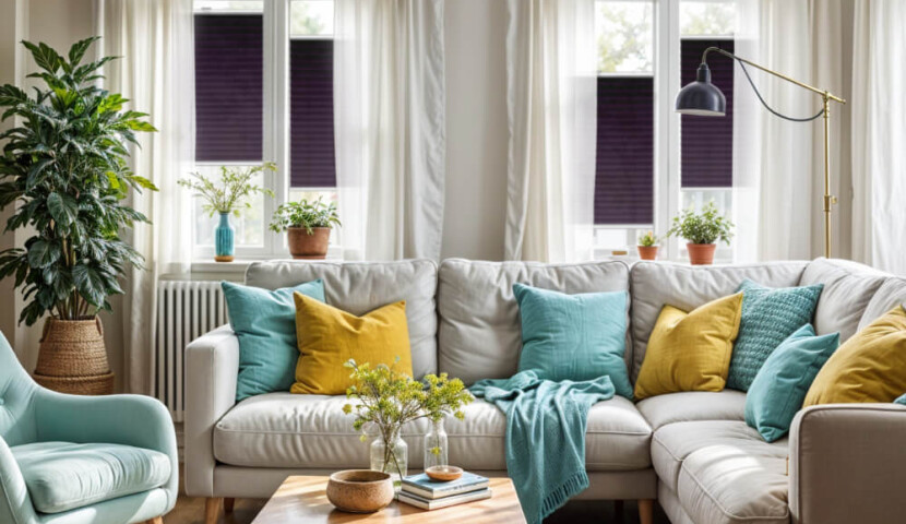 Berry Window Pleated Blind