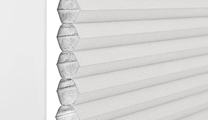 Wabenplissee Elfenbein