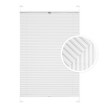 Verdunkelungsplissee Premium Weiß