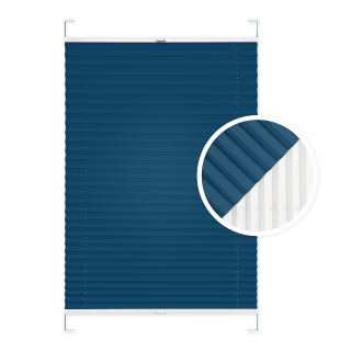 Verdunkelungsplissee Premium Dunkles Türkis