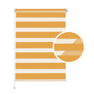 Doppelrollo Tag & Nacht – Pastellorange