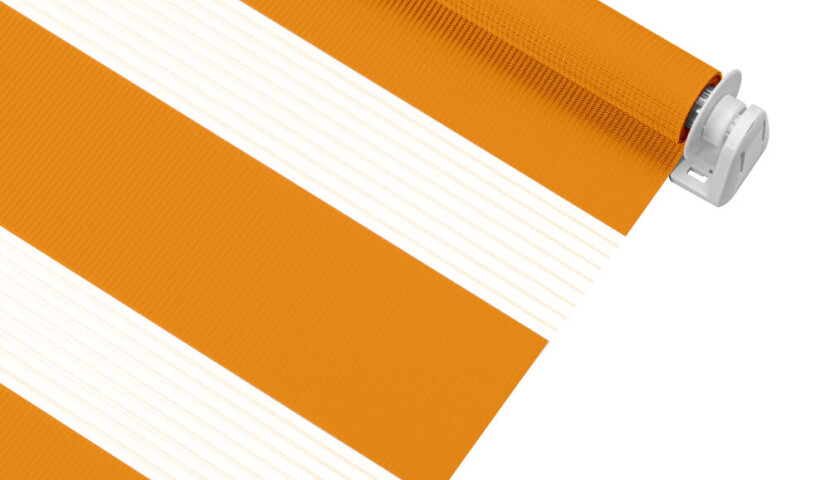 Doppelrollo Tag & Nacht – Pastellorange