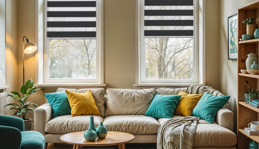 Graphite Day and Night Blind