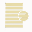 Doppelrollo Tag & Nacht – Pastellgelb