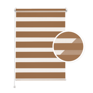 Doppelrollo Tag & Nacht – Nusscreme