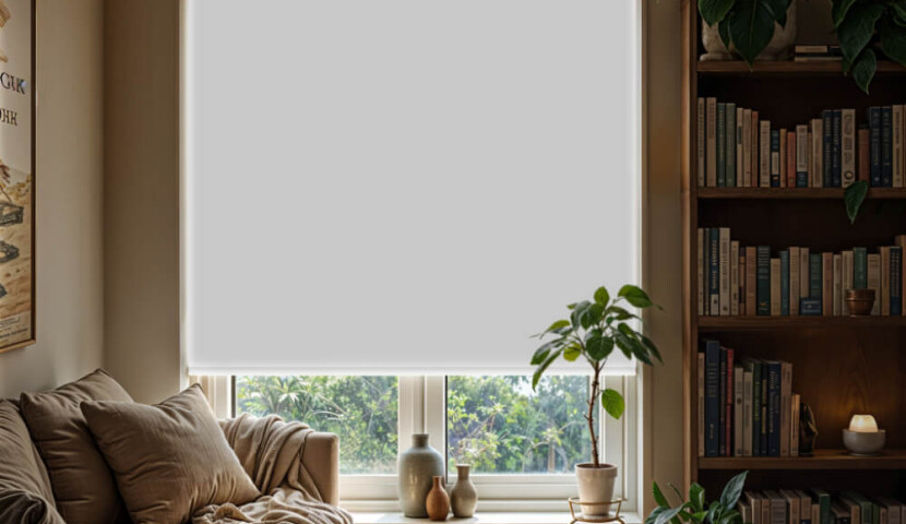 Verdunkelungsrollo Weiß (Farbe)