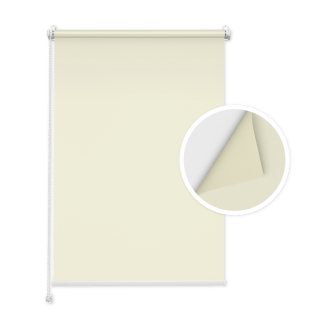 Verdunkelungsrollo Vanillefarben (Farbe)