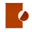 Orange Blackout Roller Blind (Double-Sided)