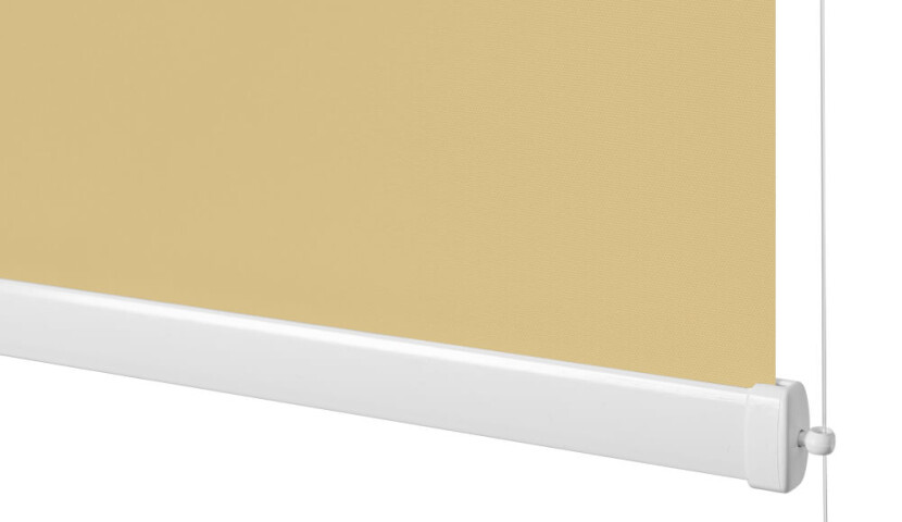 Sand Blackout Roller Blind (Silver Backing)