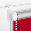 Red Blackout Roller Blind (Silver Backing)