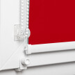 Red Blackout Roller Blind (Silver Backing)