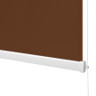 Brown Blackout Roller Blind (Silver Backing)
