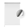 Verdunkelungsrollo Weiß (Silber)