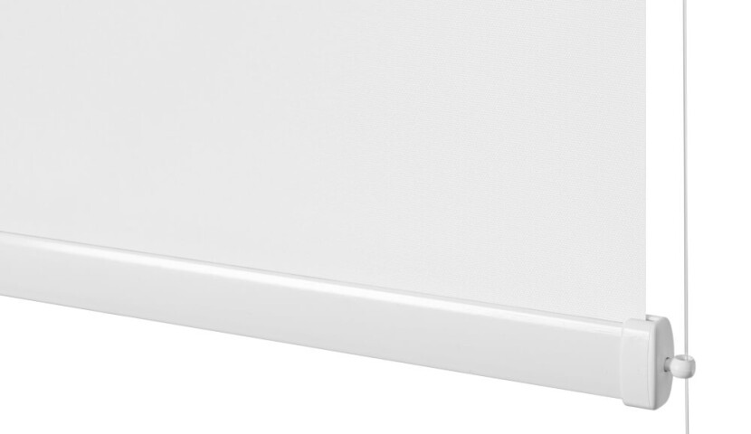 Verdunkelungsrollo Weiß (Silber)