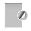 Verdunkelungsrollo Grau (Silber)