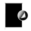 Verdunkelungsrollo Schwarz (Silber)
