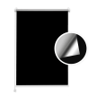 Verdunkelungsrollo Schwarz (Silber)