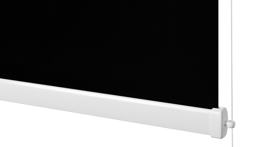 Verdunkelungsrollo Schwarz (Silber)