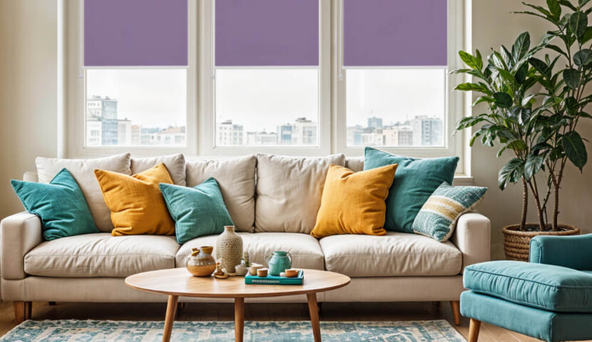 Pastel Amethyst Standard Roller Blind