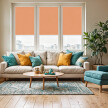 Peach Standard Roller Blind