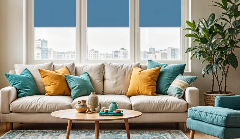 Blue Lagoon Standard Roller Blind