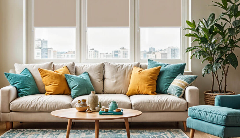 Mini Standard Rollo Dunkelbeige