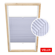 Velux Dachfenster-Plissee Grau-Violett