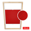 Velux Dachfenster-Plissee Rot