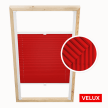 Velux Dachfenster-Plissee Rot