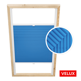 Velux Dachfenster-Plissee Blau