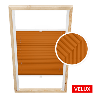 Velux Dachfenster-Plissee Orange