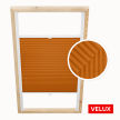 Velux Dachfenster-Plissee Orange