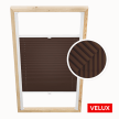 Velux Dachfenster-Plissee Schokolade