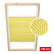 Velux Dachfenster-Plissee Gelb