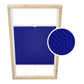 Dachfenster-Plissee Marineblau