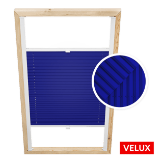 Velux Dachfenster-Plissee Marineblau