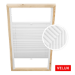 Velux Dachfenster-Plissee Weiß