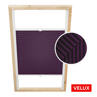 Velux Dachfenster-Plissee Beere